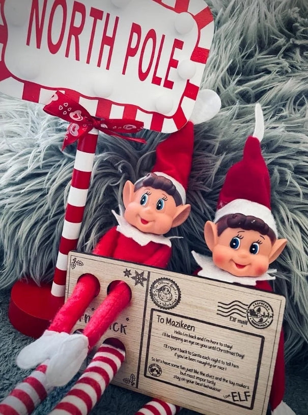 Elf Postcard