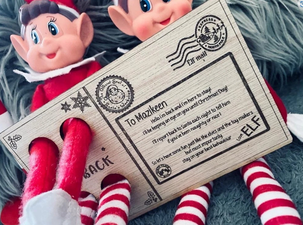 Elf Postcard