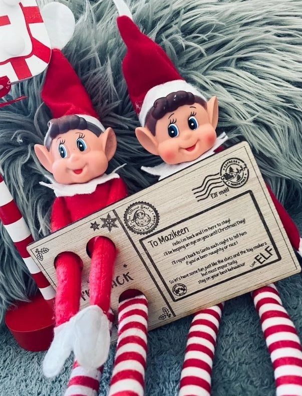 Elf Postcard