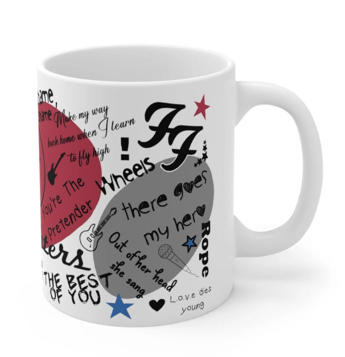 Foo Fighters Inspired 11oz Mug