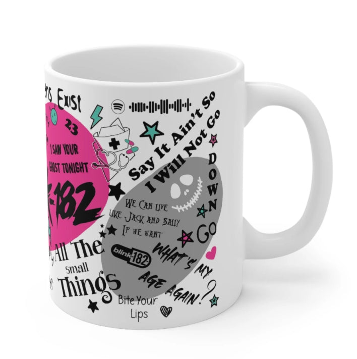 Blink 182 Inspired 11oz Mug
