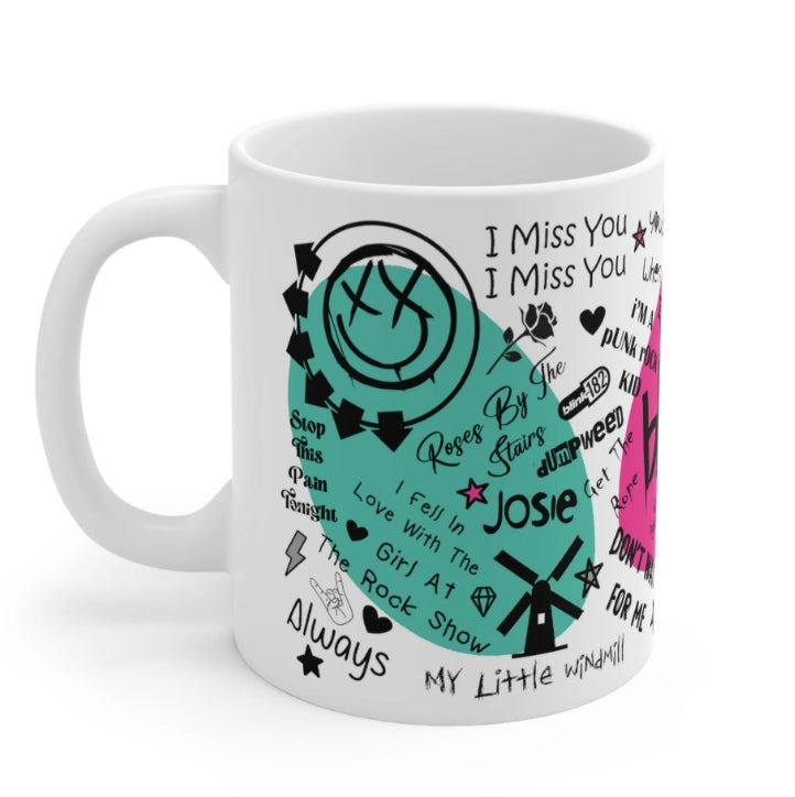 Blink 182 Inspired 11oz Mug