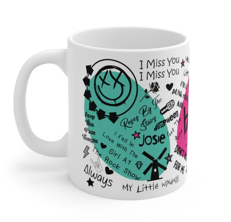 Blink 182 Inspired 11oz Mug