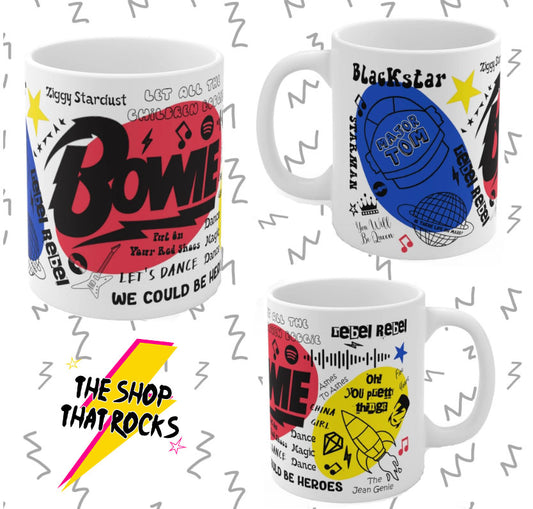 Bowie Inspired 11oz Mug