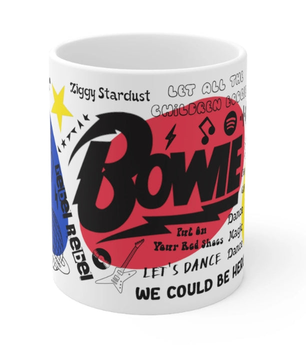 Bowie Inspired 11oz Mug