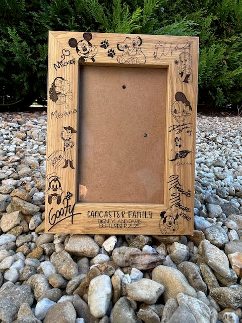 Disney Classic Personalised Engraved Photo Frame