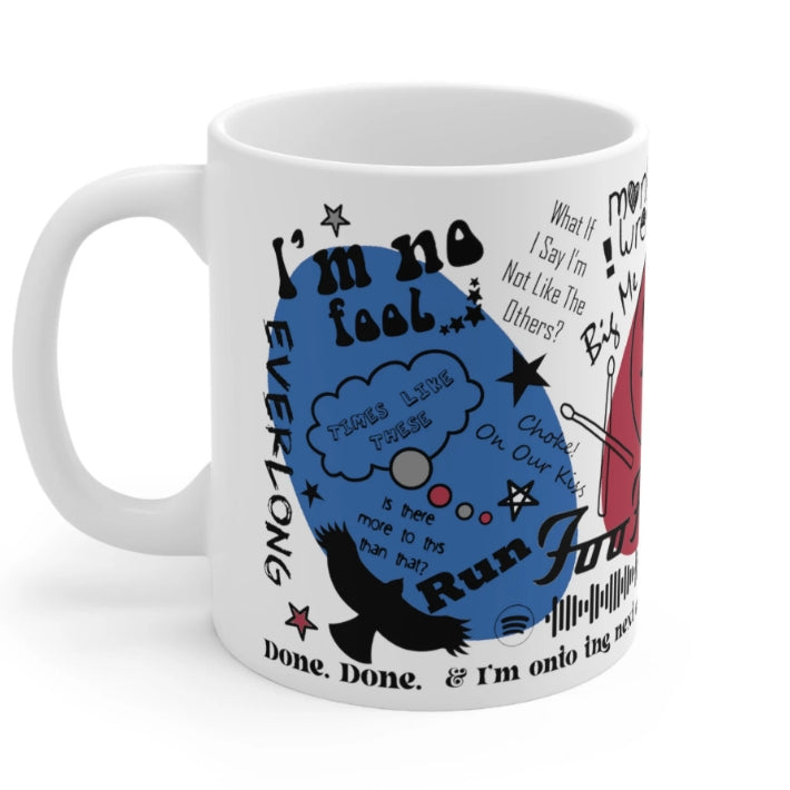 Foo Fighters Inspired 11oz Mug