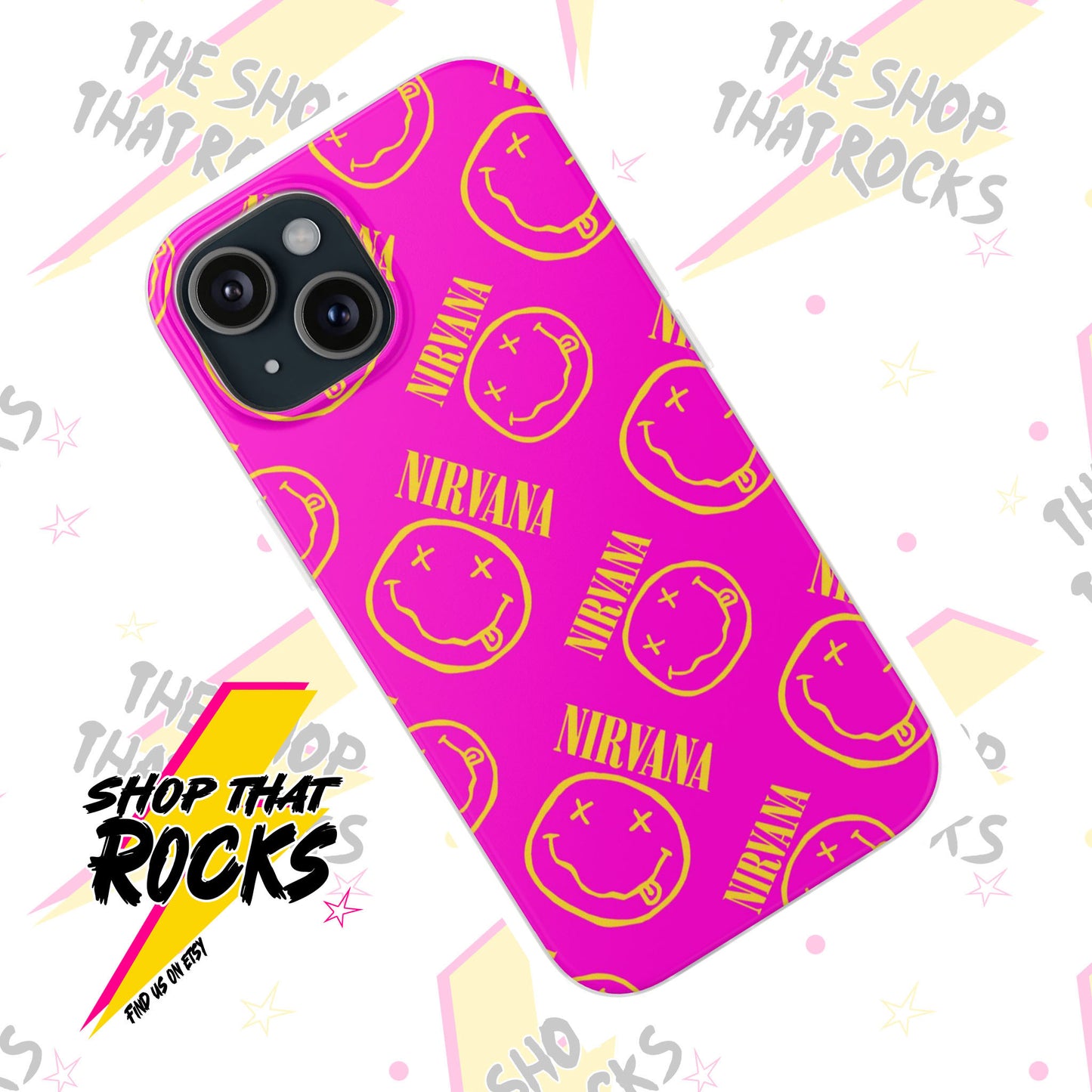 Nirvana Inspired Phone Case