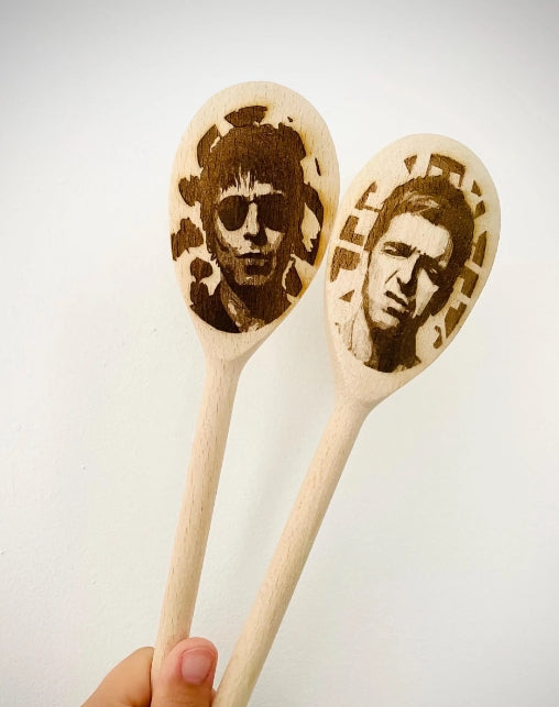 Oasis Inspired Wooden Spoons