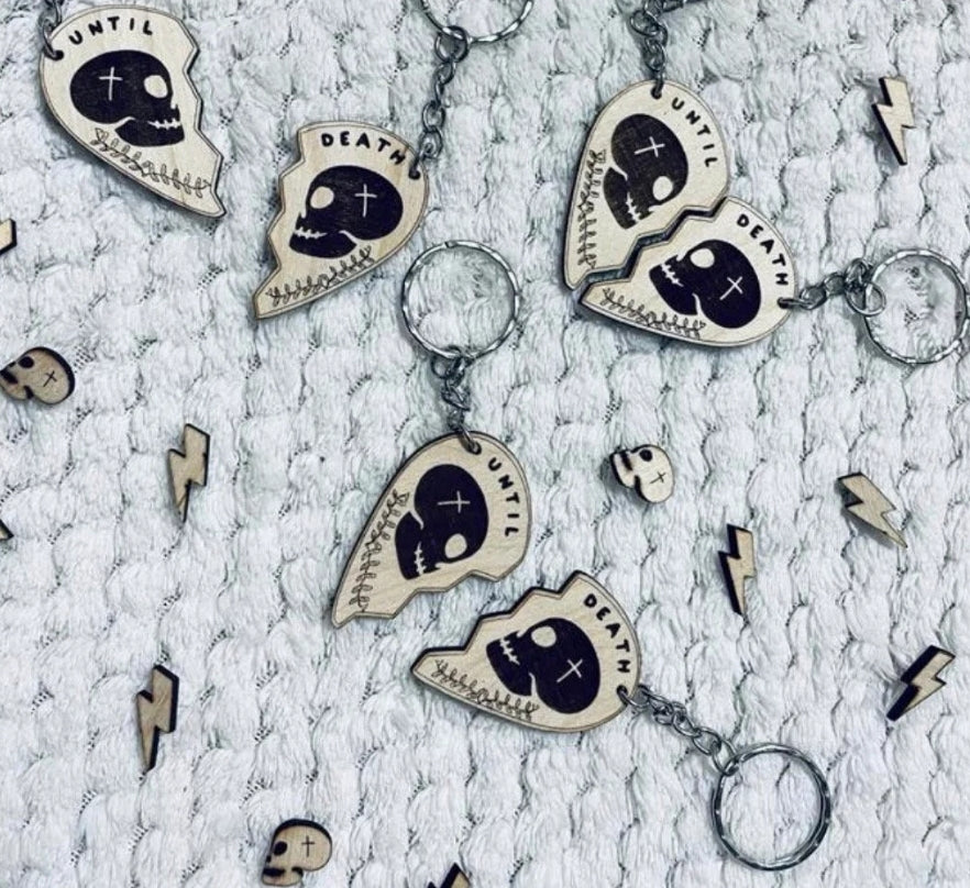 Until Death Keyrings