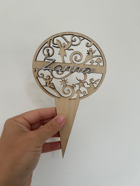 Personalised Wooden Cake Toppers